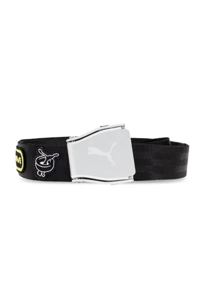 Puma X Asap Rocky Buckled Belt In Black