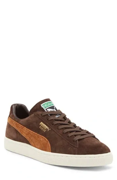 Puma X Noah Classic Sneaker In Brown