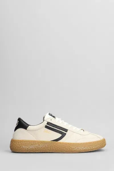 Puraai Sneakers In Beige Suede In White