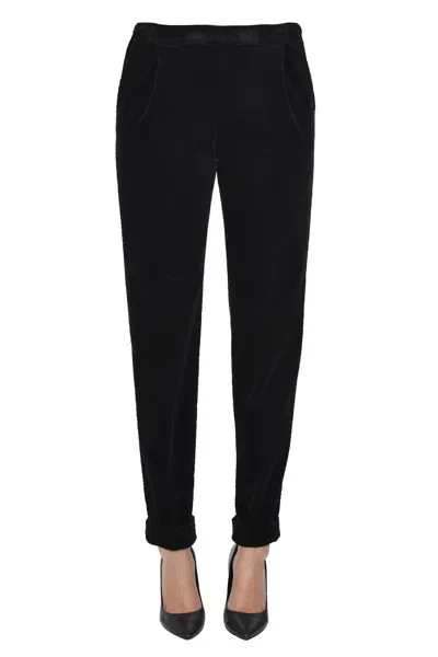 Purotatto Corduroy Trousers In Black