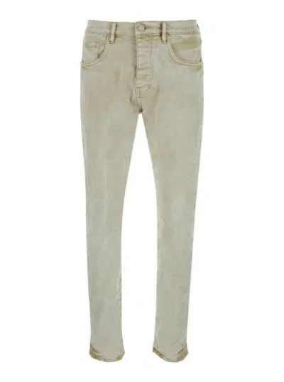 Purple Brand Skinny Jeans In White