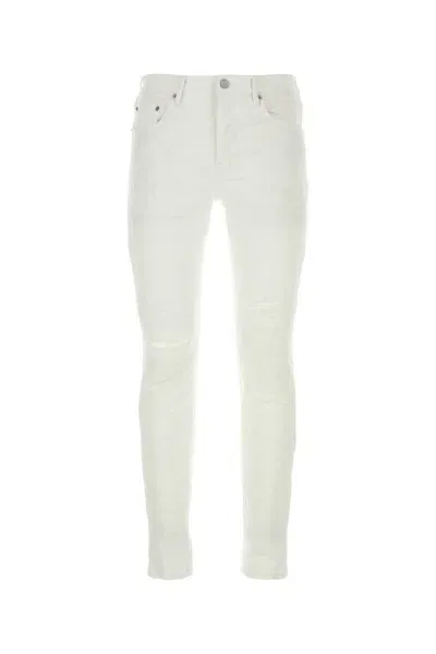 Purple Brand Jeans In White