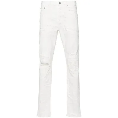 Purple Brand Jeans In White