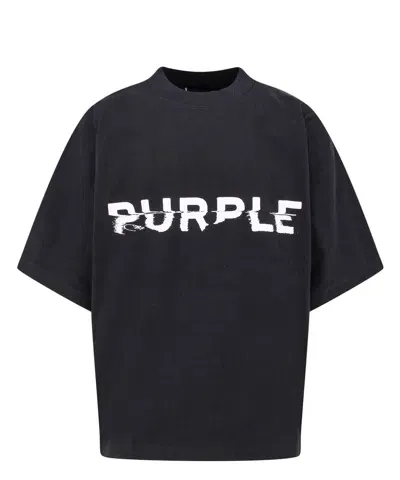 Purple Brand T-shirt In Black