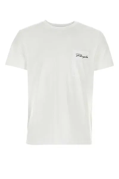 Purple Brand T-shirt In White