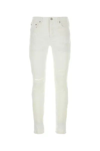 Purple Brand White Denim P001 Jeans