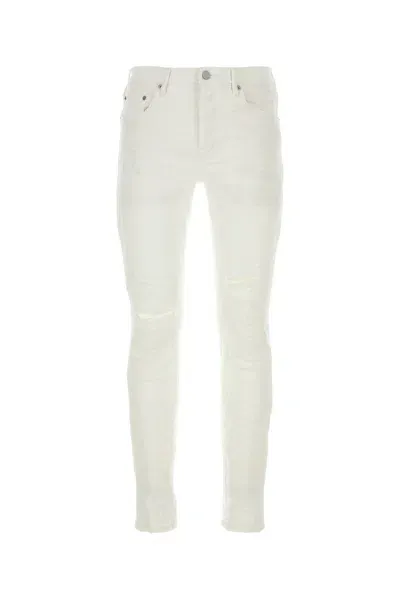 Purple Denim Jeans-31 Nd  Male In White