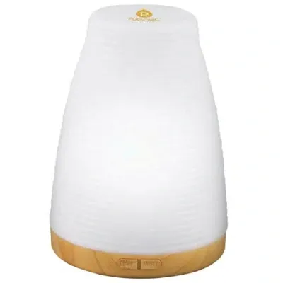 Pursonic 2-in-1 Usb Essential Oil Aroma Diffuser In Brown Color