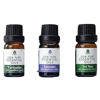 Pursonic 3 Pack Of 100% Pure Essential Oils In Multicolor