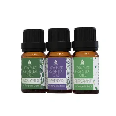 Pursonic 3 Pack Of 100% Pure Essential Oils In Multicolor