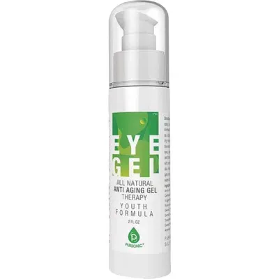 Pursonic All Natural Professional Anti Aging Eye Gel 2 oz In Green