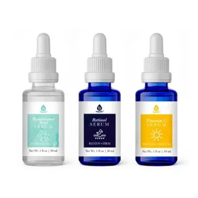 Pursonic Anti-aging Serum Set In Multicolor