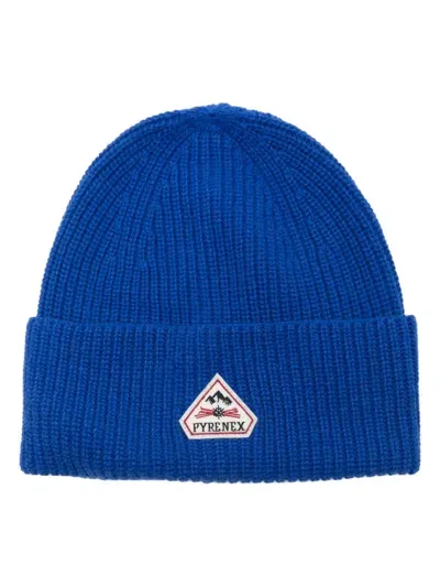 Pyrenex Gomma Beanie Hat In Blue