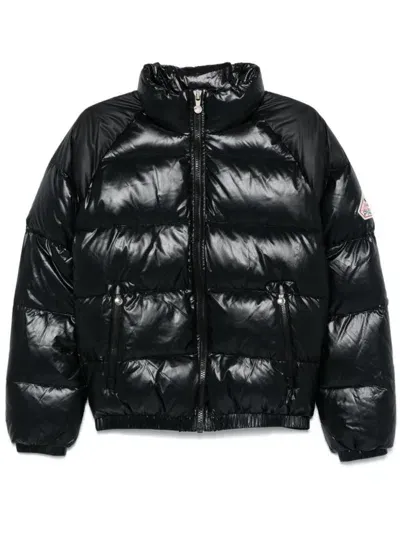 Pyrenex Logo Duvet Jacket In Black