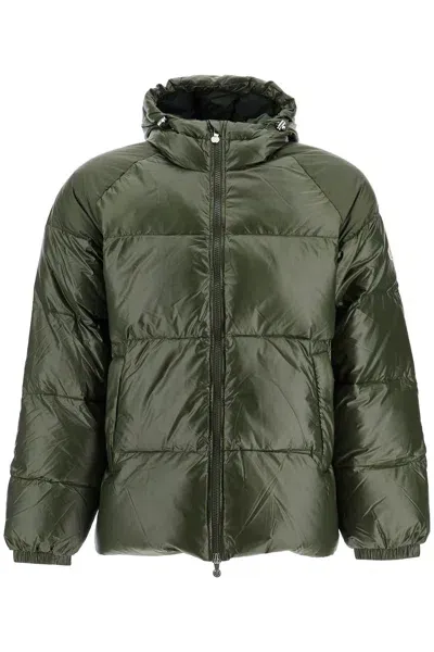 Pyrenex Sten 3 Shiny Down Jacket In Green