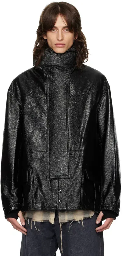 R13 Black Dark Shine Coat In R400a Shiny Black