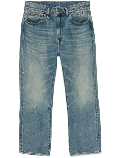 R13 X-bf Jeans In Aspen Selvedge Blue