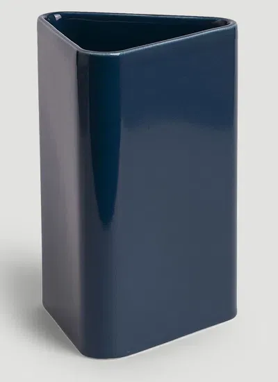 Raawii Large Canvas Vase In Blue