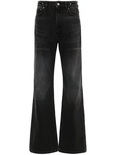 Rabanne Signature Jeans In Black