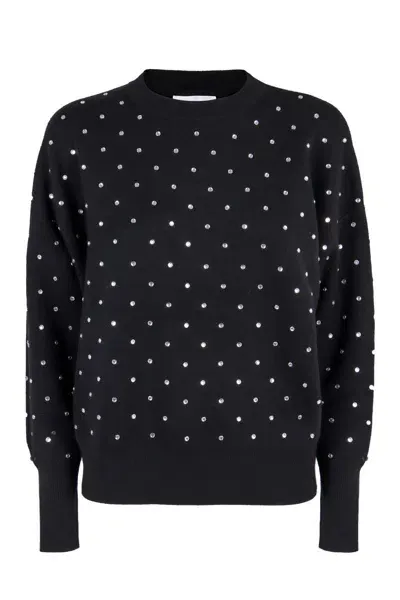 Rabanne Sweaters In Black