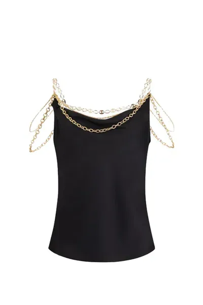 Rabanne Top In Black