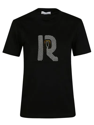 Rabanne Tshirt In Black