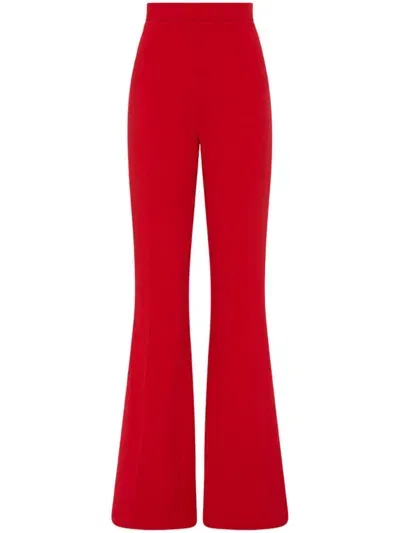 Rachel Gilbert Mattie Flared Trousers In Red