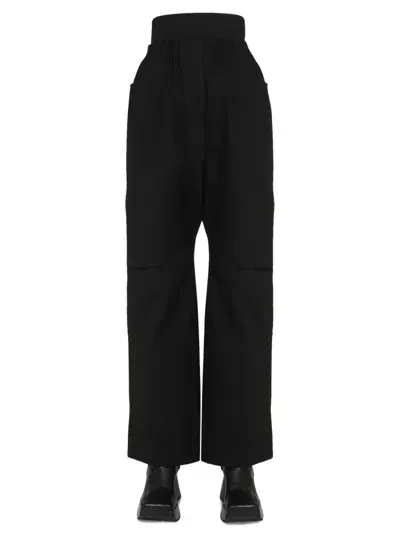 Raf Simons High Waist Pants In Black