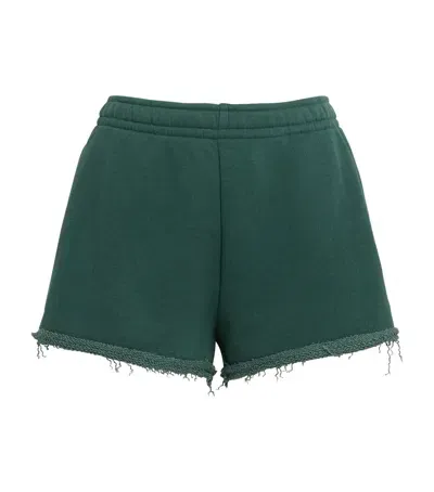 Rag & Bone Cotton Baja Shorts In Green