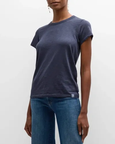 Rag & Bone The Slub Tee In Salute