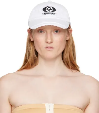 Raga Malak White 'innocent' Trucker Cap