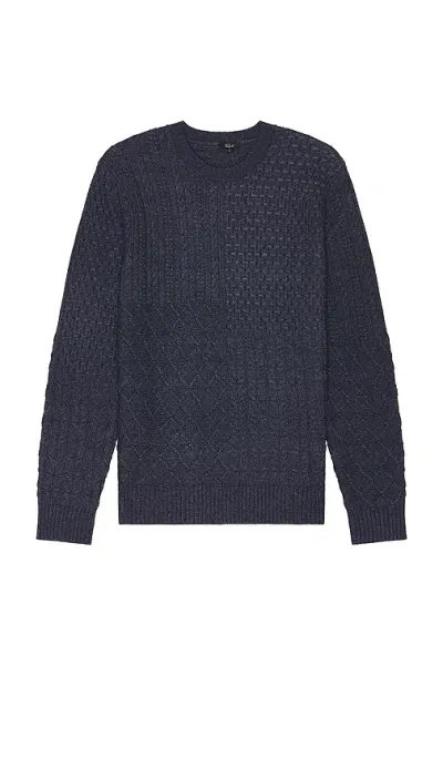 Rails Biarritz Sweater In Multi Weave Indigo