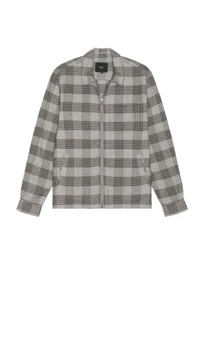 Rails Jaque Long Sleeve Button Down Shirt In Grey