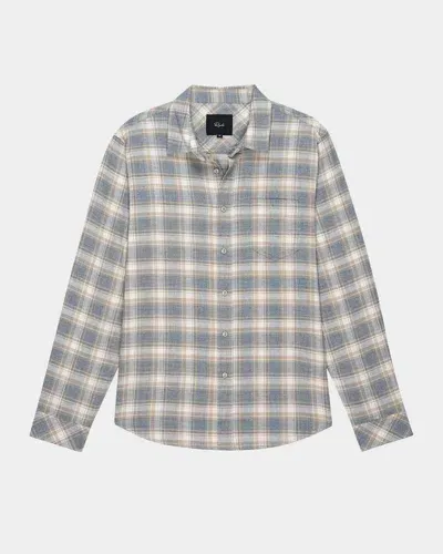 Rails Men's Wyatt Plaid Button-down Shirt In Charcoal Desert Melange