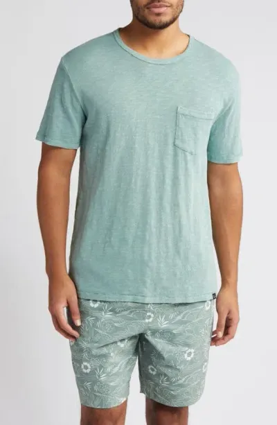 Rails Skipper Slub Pocket T-shirt In Jade