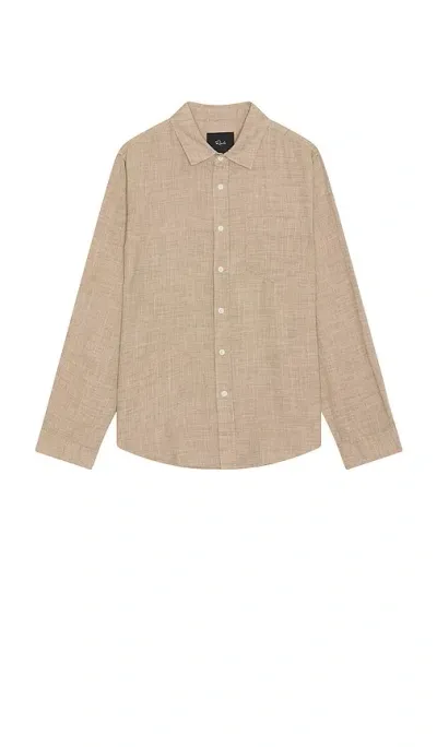 Rails Wyatt Button Down Shirt In Walnut Etch