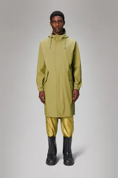 Rains Fishtail Parka In Green