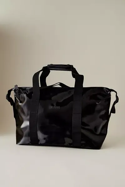 Rains Hilo Waterproof Weekend Bag In Black