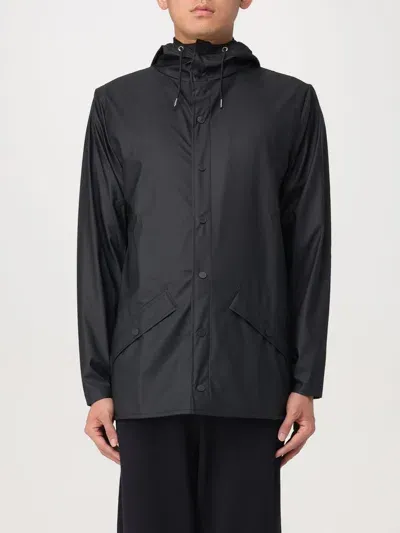 Rains Jacket  Men Color Black In Schwarz