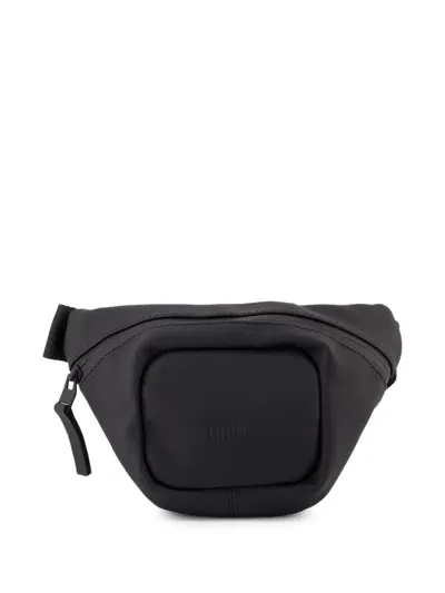 Rains Logo Belt Bag In Black