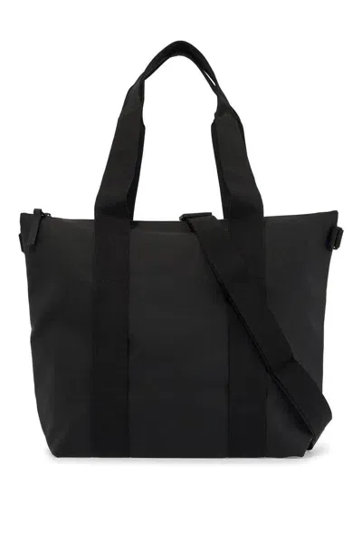 Rains Mini Tote Bag In Black