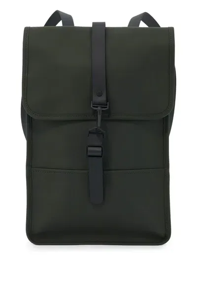 Rains Puffed Mini Backpack In Verde