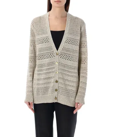 Ralph Lauren Cardigan In Beige