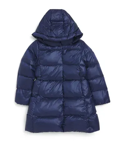 Ralph Lauren Kids' Celia Down Puffer Jacket In Navy