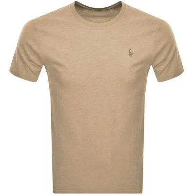 Ralph Lauren Crew Neck T Shirt Beige