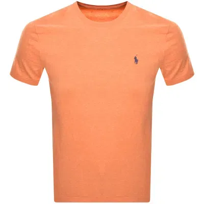 Ralph Lauren Crew Neck T Shirt Orange