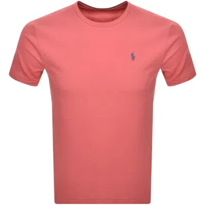 Ralph Lauren Crew Neck T Shirt Red