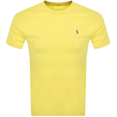 Ralph Lauren Crew Neck T Shirt Yellow