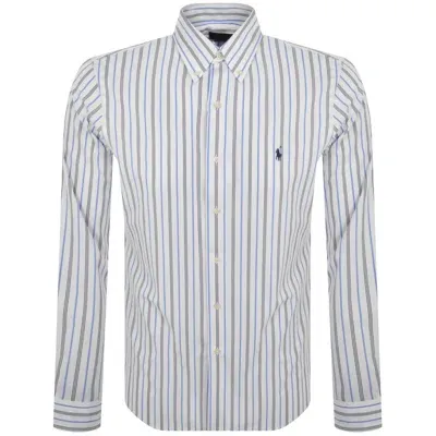 Ralph Lauren Custom Fit Long Sleeve Shirt White