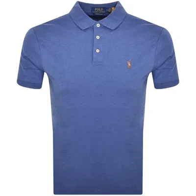 Ralph Lauren Custom Slim Fit Polo T Shirt Blue